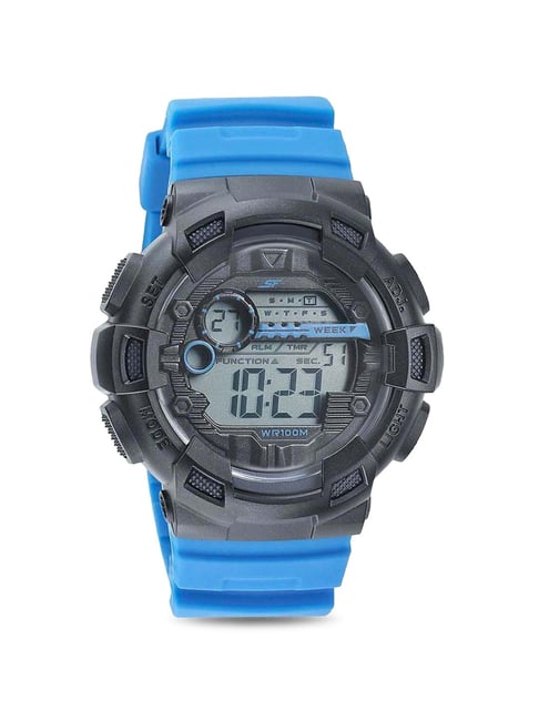 Sonata NP77053PP09 SF Carbon Series Digital Watch for Men