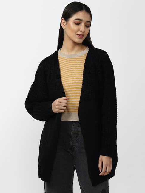 Forever 21 2025 long black cardigan