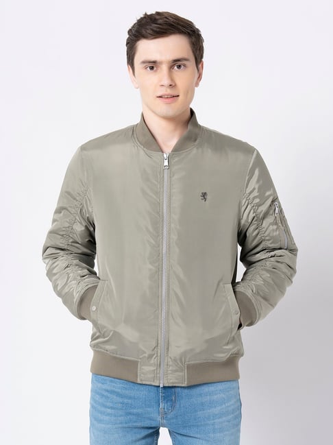 Pastel green outlet jacket