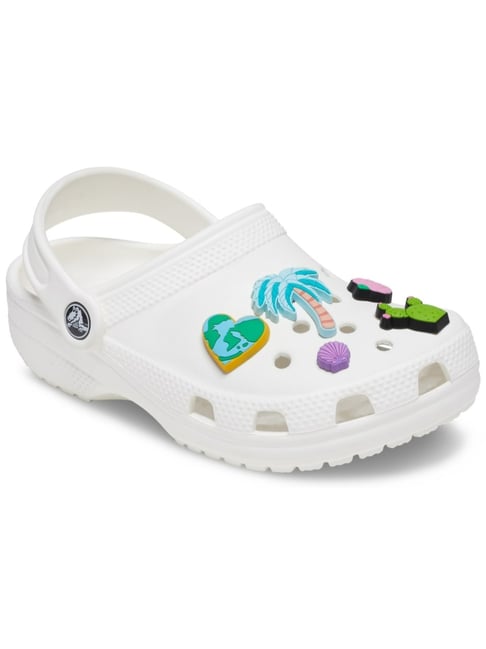 Crocs Tropical Luv Multi Color Jibbitz Shoe Charm Pack of