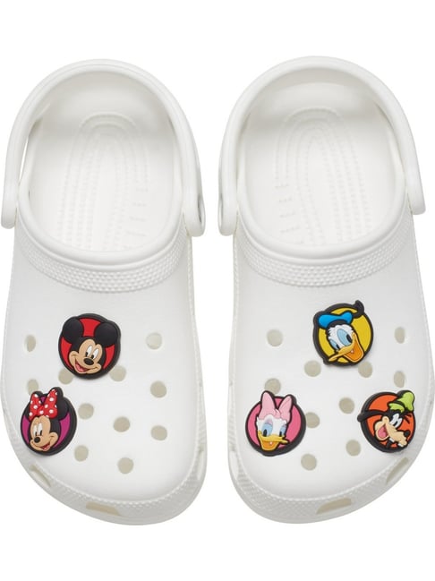 Crocs Disney Mickey Mouse and Friends Multi Color Jibbitz Shoe Charm Pack  of