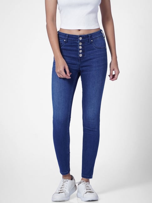 Only Blue Skinny Fit Jeans