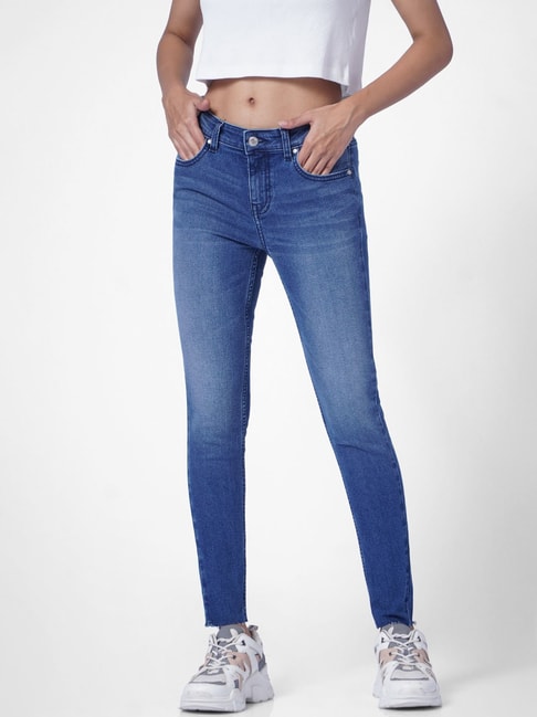 Only Light Blue Skinny Fit Jeans