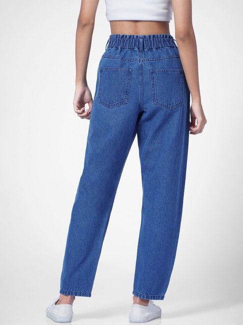 Buy Only Light Blue Relaxed Fit Jeans for Women Online @ Tata CLiQ