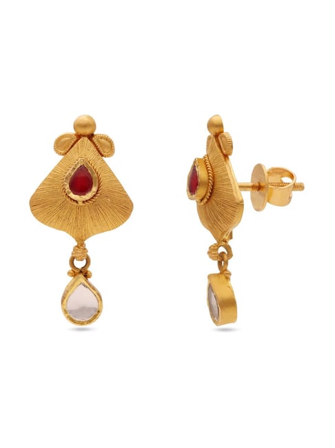 Buy Joyalukkas 22k Gold Earrings for Women Online At Best Price @ Tata CLiQ