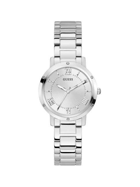 Guess Analog Silver Dial Women's Watch GW0404L1