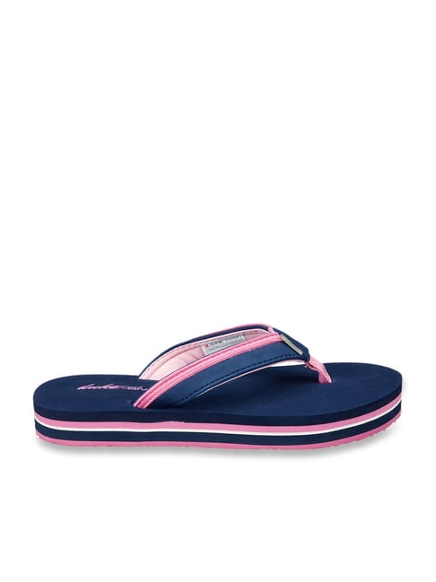 Duke Women's Navy Flip Flops-picture-32