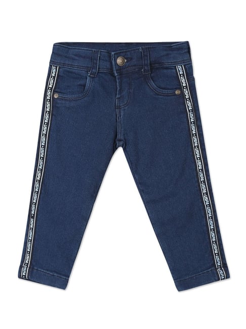 Buy U.S. Polo Assn. Kids Blue Solid Jeans for Boys Clothing Online @ Tata  CLiQ