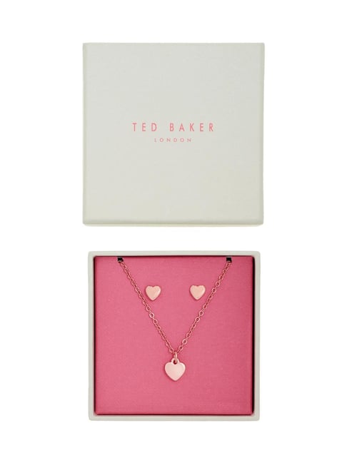 Amoria Ted Baker Gift Set Jewellery Ted Baker Petia Gold Pink And