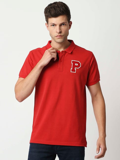 Pepe Jeans Red Polo T-Shirt