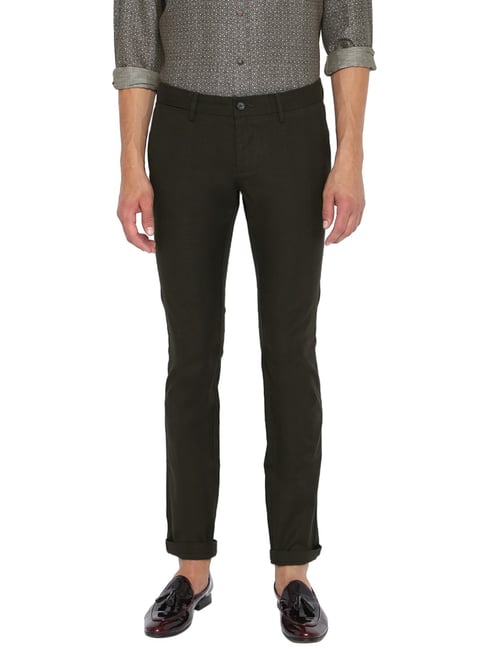 Buy Ecru Trousers & Pants for Men by BASICS Online | Ajio.com