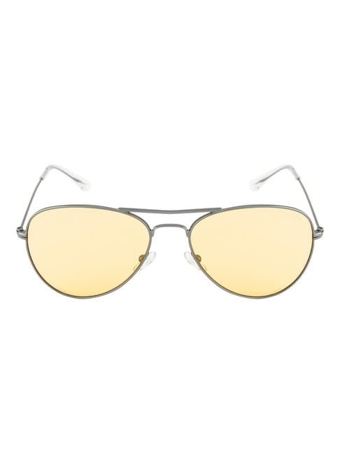 Asher Aviator Sunglasses in Yellow Gold (Men's) by LINDA FARROW – LINDA  FARROW (U.S.)