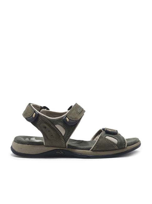 Woodland Men's Olive Floater Sandals