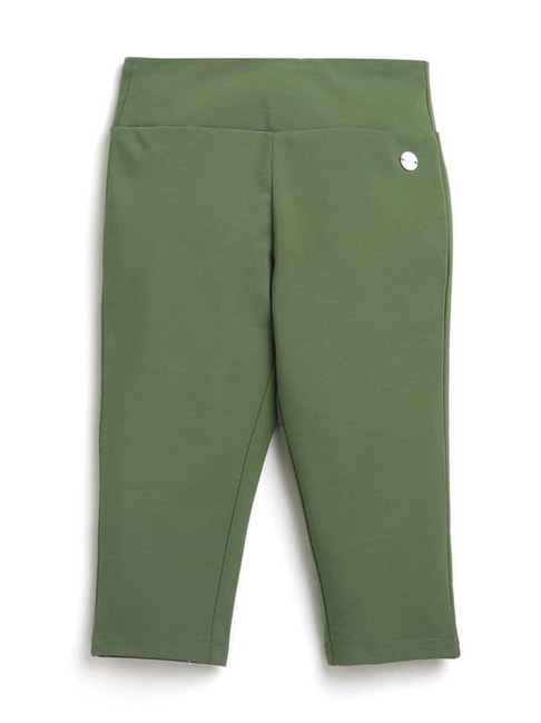 cotton pants for women  girls dd7pista green