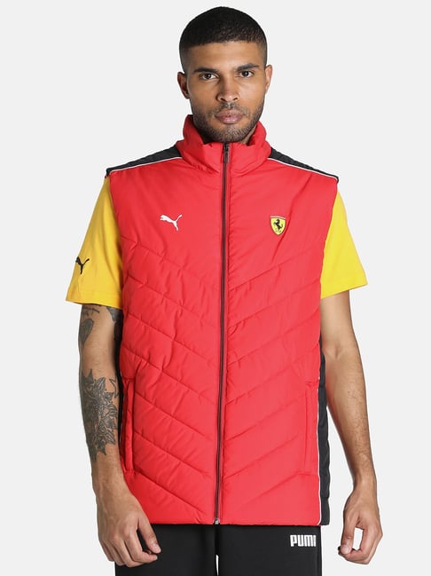 Puma on sale sleeveless jacket