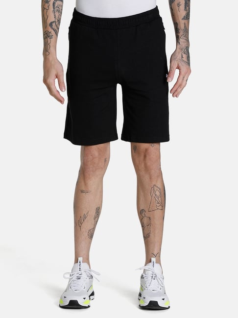 Puma Essentials Black Regular Fit Shorts-picture-46