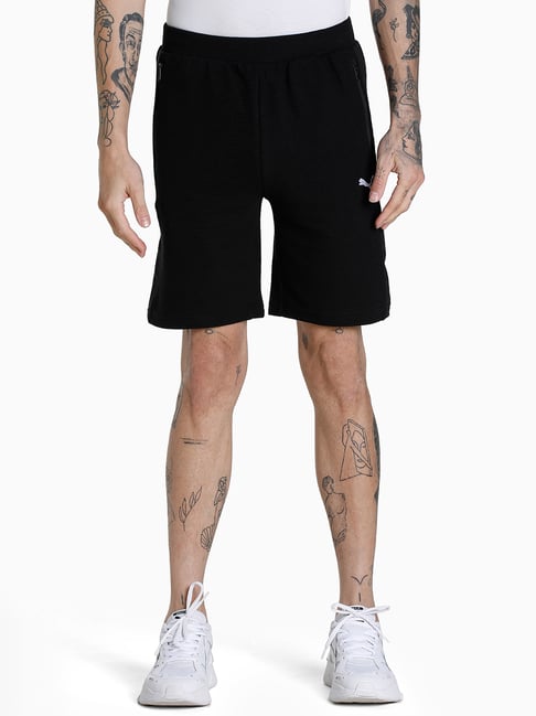 Puma Black Slim Fit Shorts-picture-12