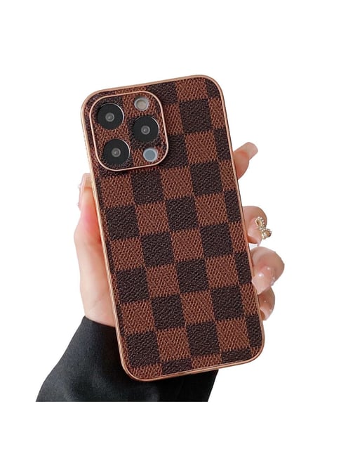 Premium LV Leather IPhone case