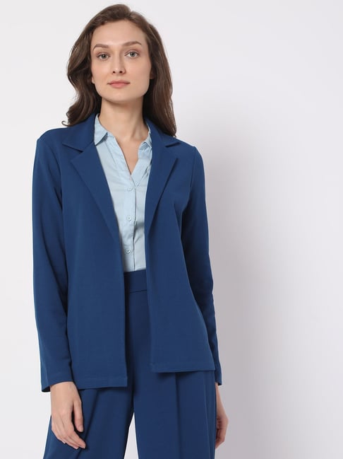 Vero Moda Navy Regular Fit Blazers