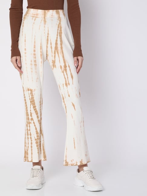 Buy Vero Moda Slim Fit Women White Trousers Online at desertcartINDIA
