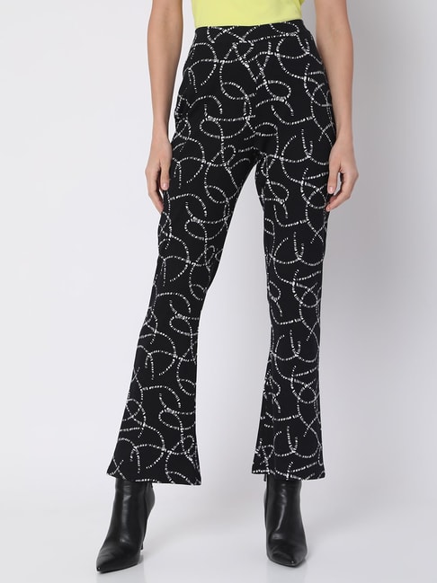 SHEIN Tall Ditsy Floral Print Flare Leg Pants  SHEIN IN