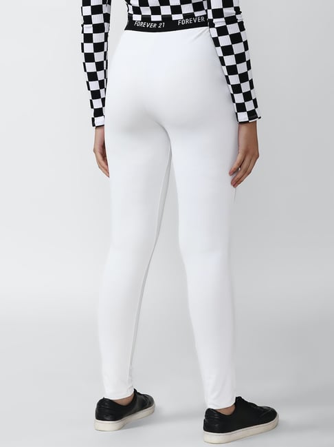 Buy FOREVER 21 White Tights - Tights for Women 5525234 | Myntra