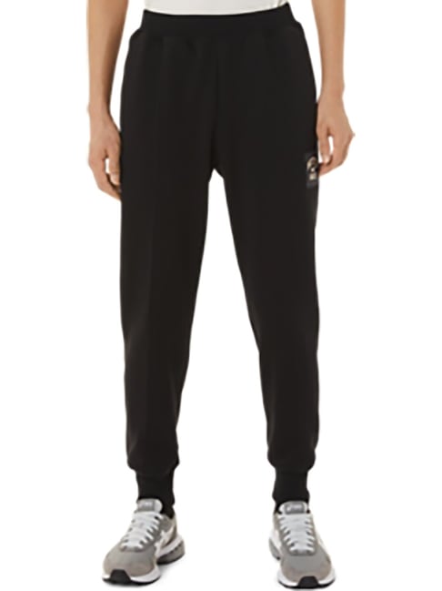 Asics on sale black joggers