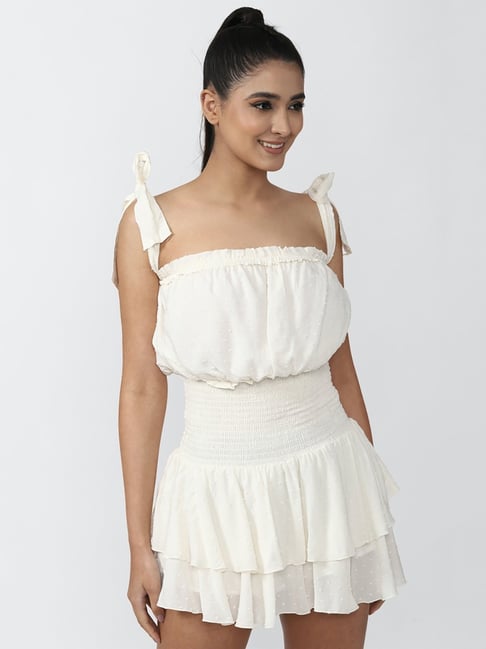 Forever 21 clearance cream dress