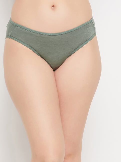 Clovia Green Bikini Panty Price in India