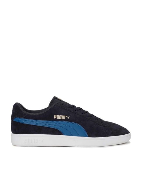 Puma Men's Puma Smash v2 Blue Casual Sneakers