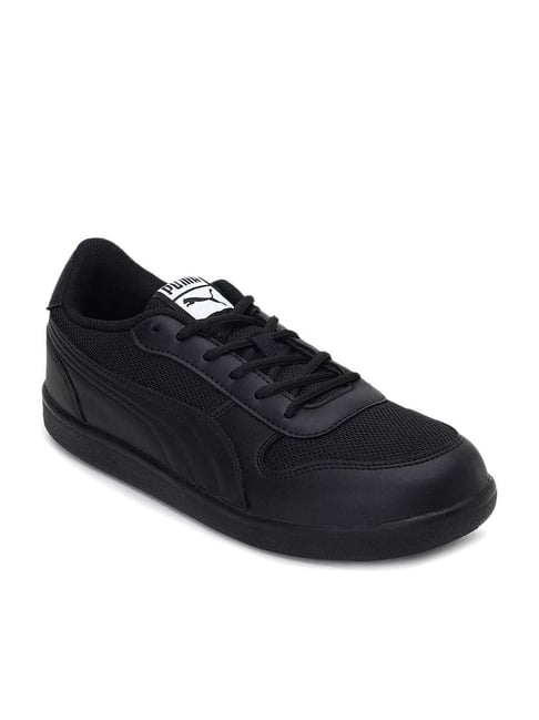 Puma black cheap casual shoes