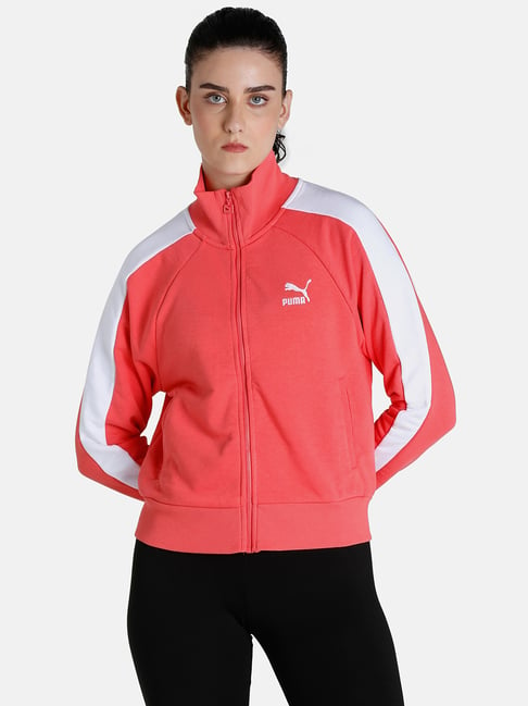 Puma Unisex Ferrari X Joshua Vides Race Track Jacket 624932-02 Rosso Corsa  | Premium Lounge NY