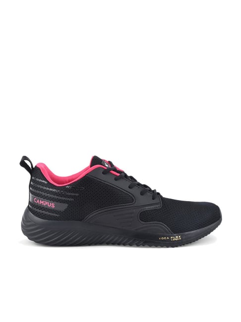 Campus Women's NOOR PLUS Black Running Shoes-picture-25