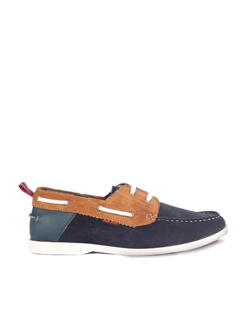 Red Chief Men's Blue Boat Shoes