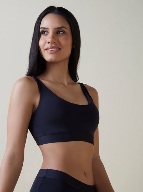 Wunderlove by Westside One Size Fits All Black Bra Price in India