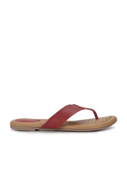 Buy Lamoure by Red Chief Camel Thong Sandals for Women at Best Price @ Tata  CLiQ