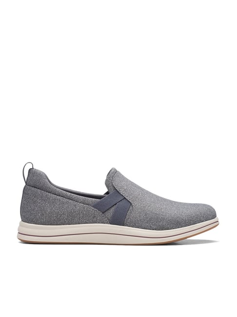 Clarks grey clearance loafers