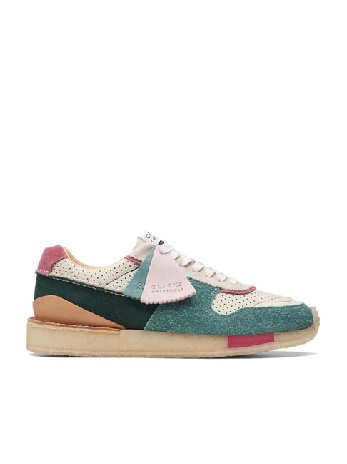 Clarks sneakers store womens green