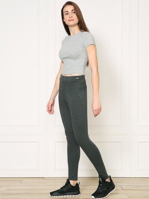 Buy Kazo Black Slim Fit Jeggings With Pocket for Women Online @ Tata CLiQ
