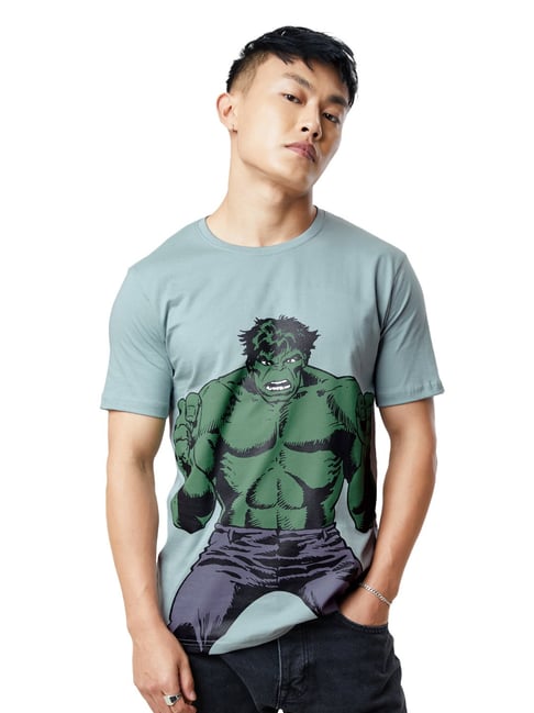 Oversized Shirt Hulk T Shirt Online India Buy Green Tshirts For