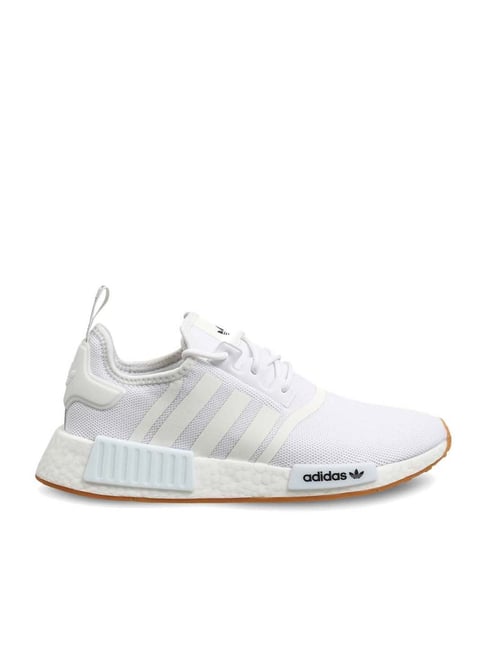 Adidas Originals Men's NMD_R1 White Casual Sneakers