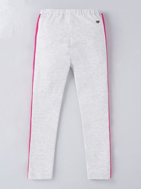 Empire Children's Riding Leggings | Pink & Grey – The Bit Boutique