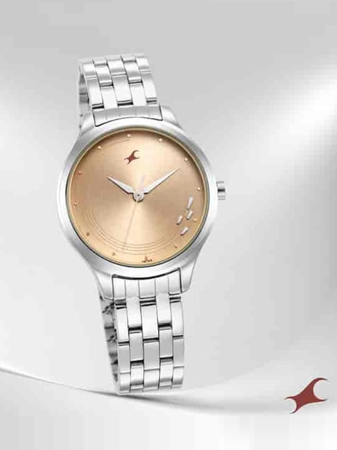 Fastrack Stunners 60 White Dial Analog Watch for Women6152SM07 Buy  Fastrack Stunners 60 White Dial Analog Watch for Women6152SM07 Online at  Best Price in India  Nykaa