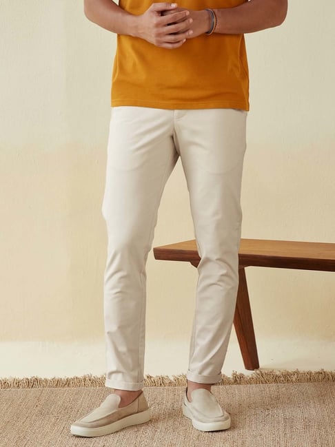 Buy PANIT Women Light Yellow Skinny Fit Trousers Online at Best Prices in  India  JioMart