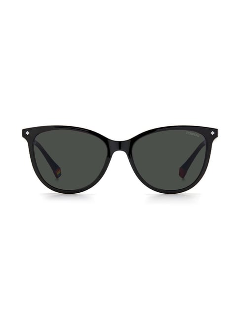 Buy Polaroid PLD 6138/CS 80799 53/16 Grey Oval Sunglasses Online