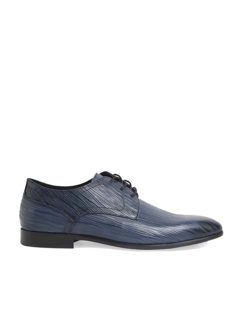 Mens navy hot sale derby shoes