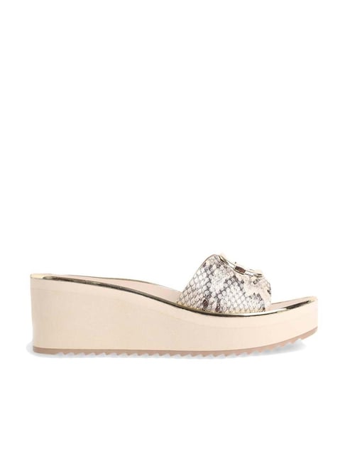 South Beach platform espadrille wedge sandals in natural | ASOS