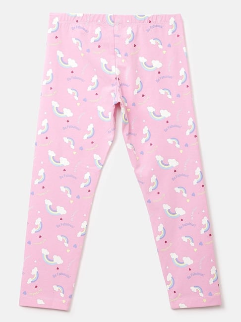 Leggings United Colors Of Benetton Per Bambine - Cotone Elasticizzato Con Ricamo