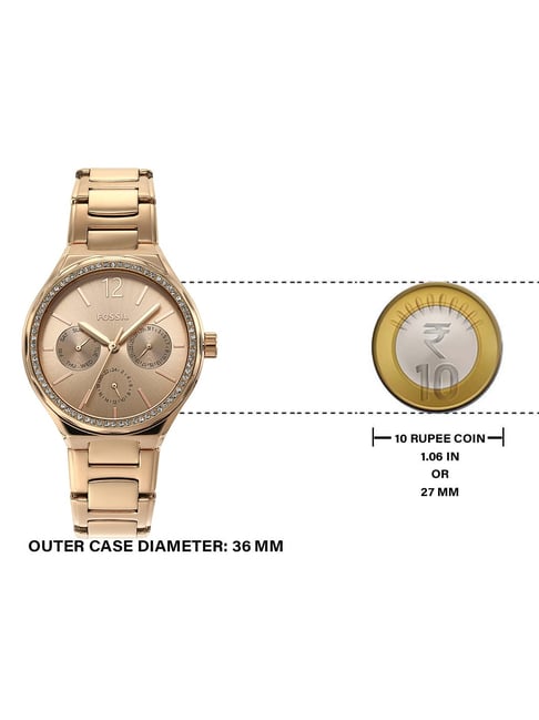 Gold Round Fossil Smart Watch Gen6, 100 Gm, Model Name/Number: Fossile  Generation 6 Pro at Rs 3000/piece in Surat