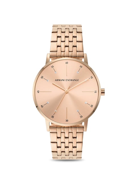 Armani Exchange Rose Gold Watch AX5581-picture-16